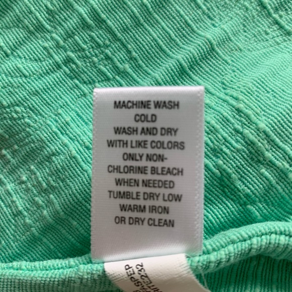 Banana Republic Green Peplum Top - Picture 11 of 12